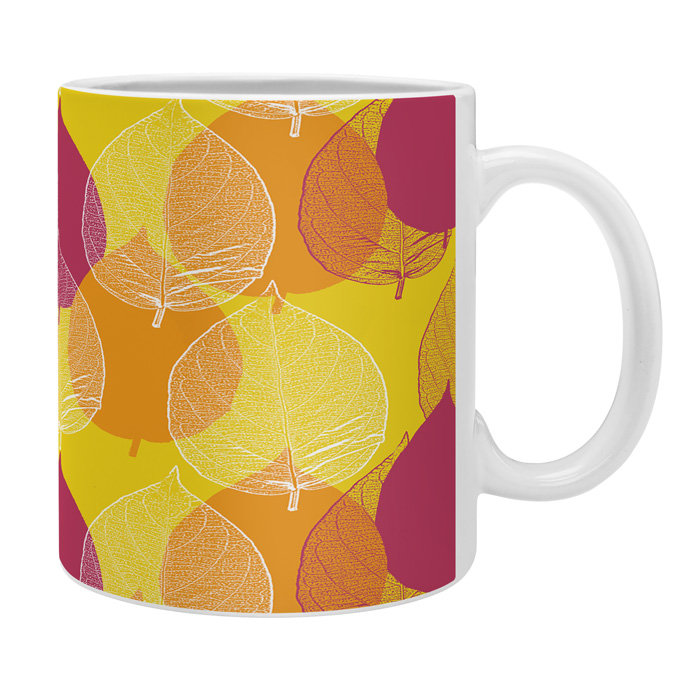 Grande tasse à café big leaves