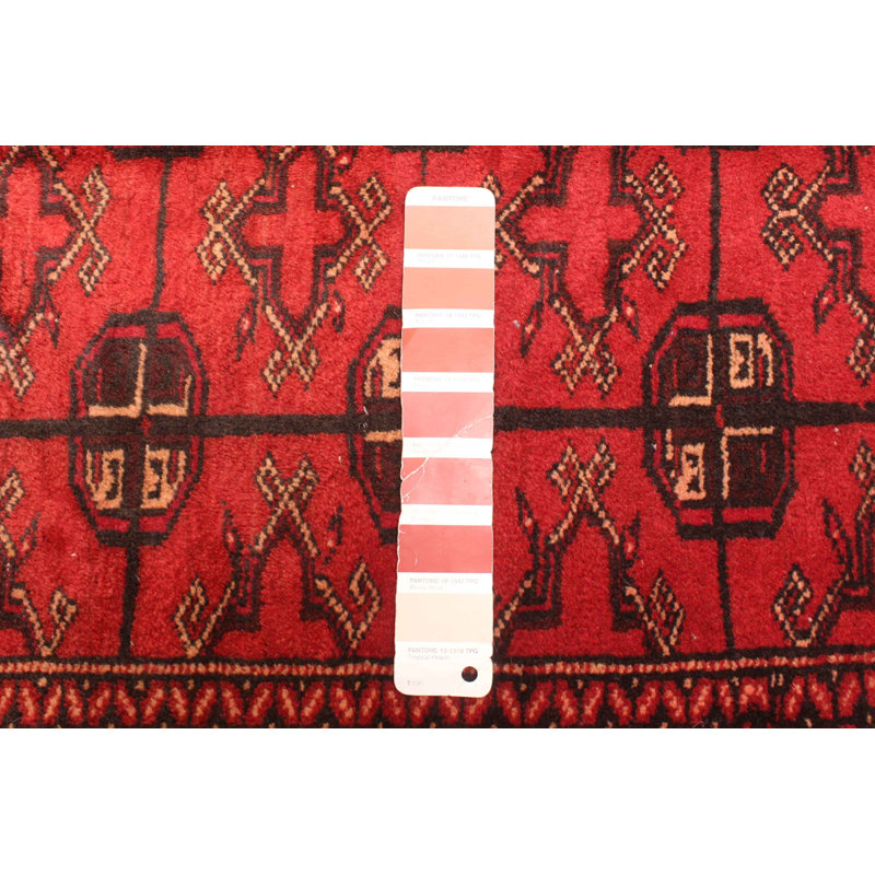 Rizbaft Red Rug 3'8" x 5'11"