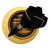 Black/Gold