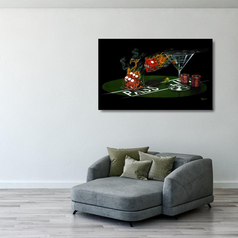 Praying For Seven, 25" H x 40" W