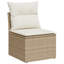 121cm Wide Patio Sofa with Cushions