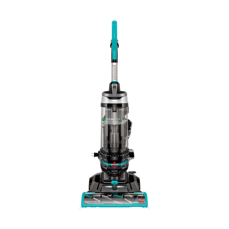 CleanView Swivel Rewind Pet Reach Upright Vacuum, Silver/Electric Blue