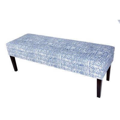Lehto Cotton Upholstered Bench
