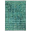 Vintage Look Cotton and Chenille Flatweave Area Rug-303458049