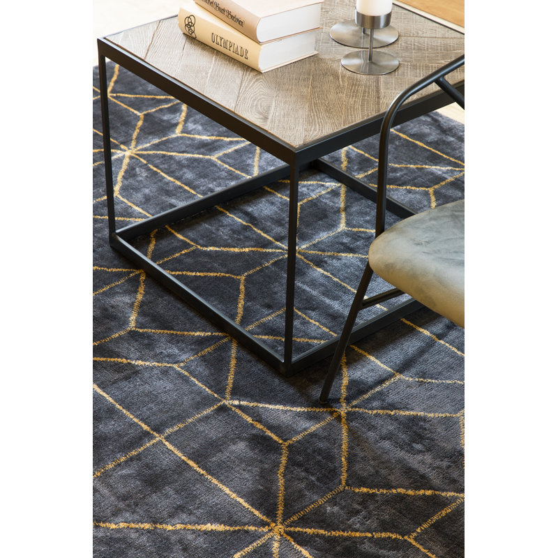 Parker Geometric Hand Woven Area Rug, Rectangle 200 x 290cm