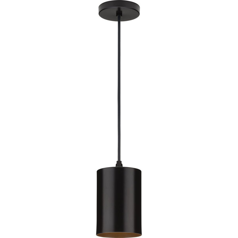 Delaplaine LED Outdoor Pendant, Antique Bronze, 128.04" H x 5" W x 5" D, 18.6