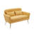 Dihanna Fabric 51.19'' Reception Loveseat