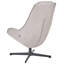 Upholstered Fabric Swivel Armchair