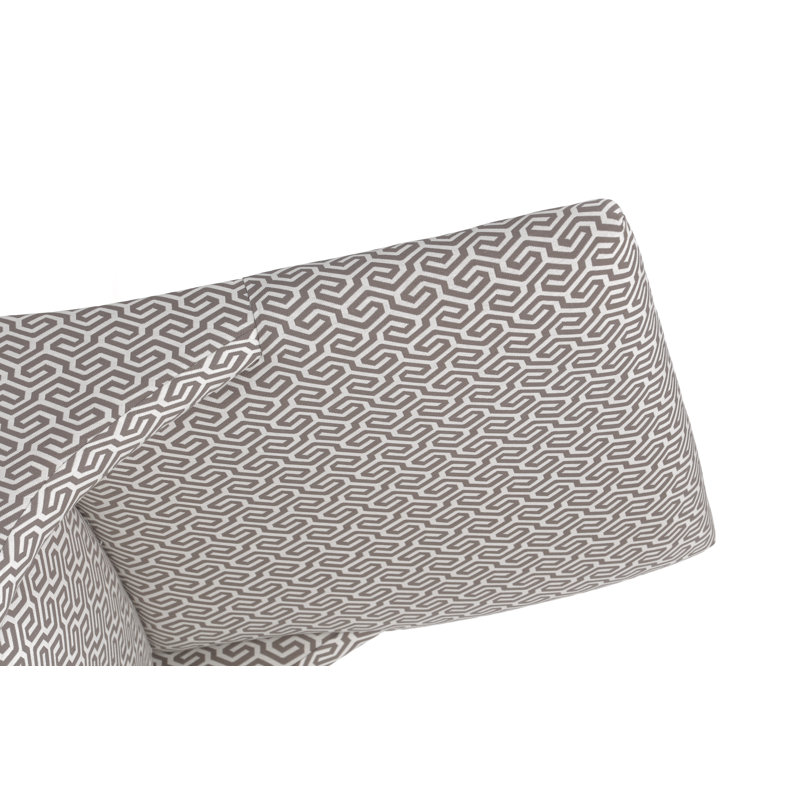 Chaise parsons Cleveland, Crème, taupe, récif de corail, Naturel