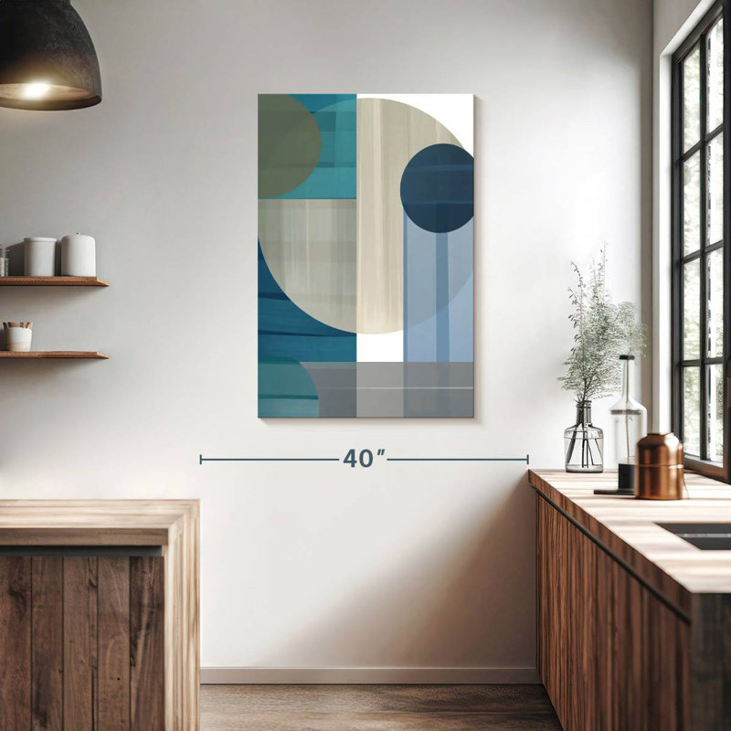 Avery Blue I, 39" H x 26" W