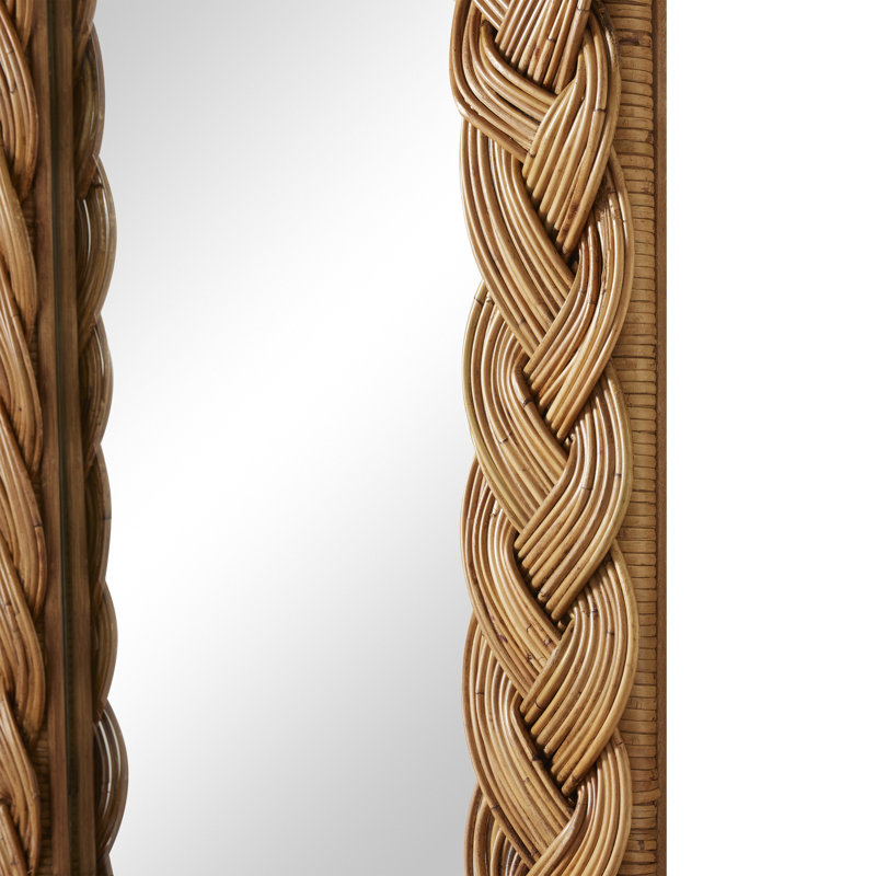 Castello Rectangle Rattan Mirror