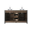 Meuble-lavabo double 60 po-1342035339