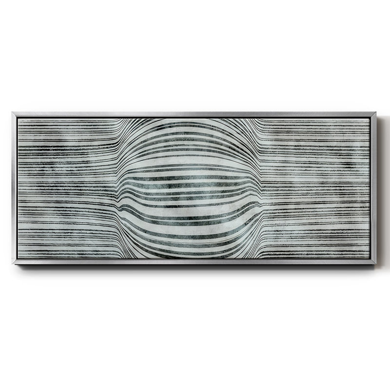 Forme voluptueuse - Framed Canvas, 20" H x 50" W