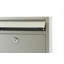 Trent Wall Mounted Galvanised Steel Lockable Weatherproof Post Box - 26x34x9cm-64111988