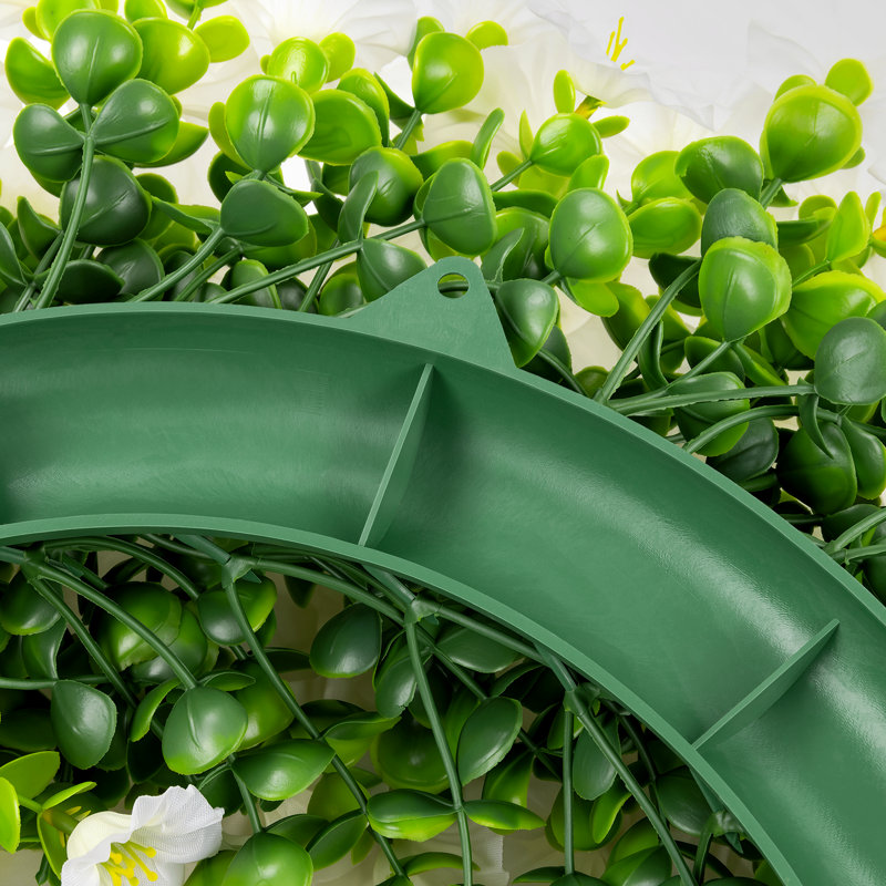 Couronne 20 po Morningglory, Blanc