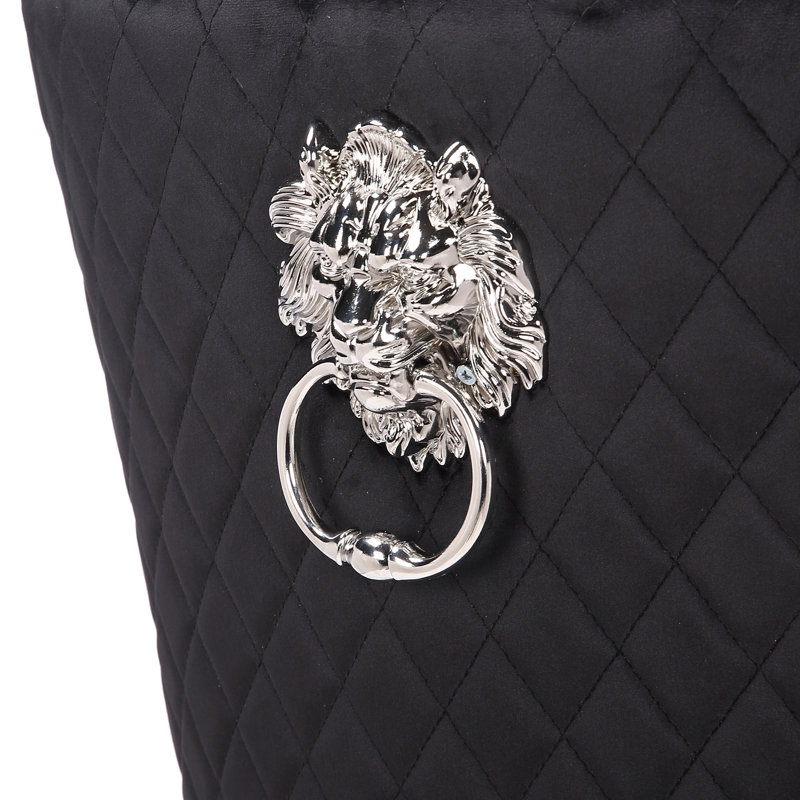 Chaise d'appoint à oreilles Berendt, Noir