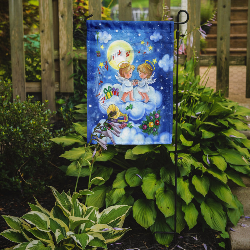 Double Sided Polyester Christmas Garden Flag, 15" H  x 11" W