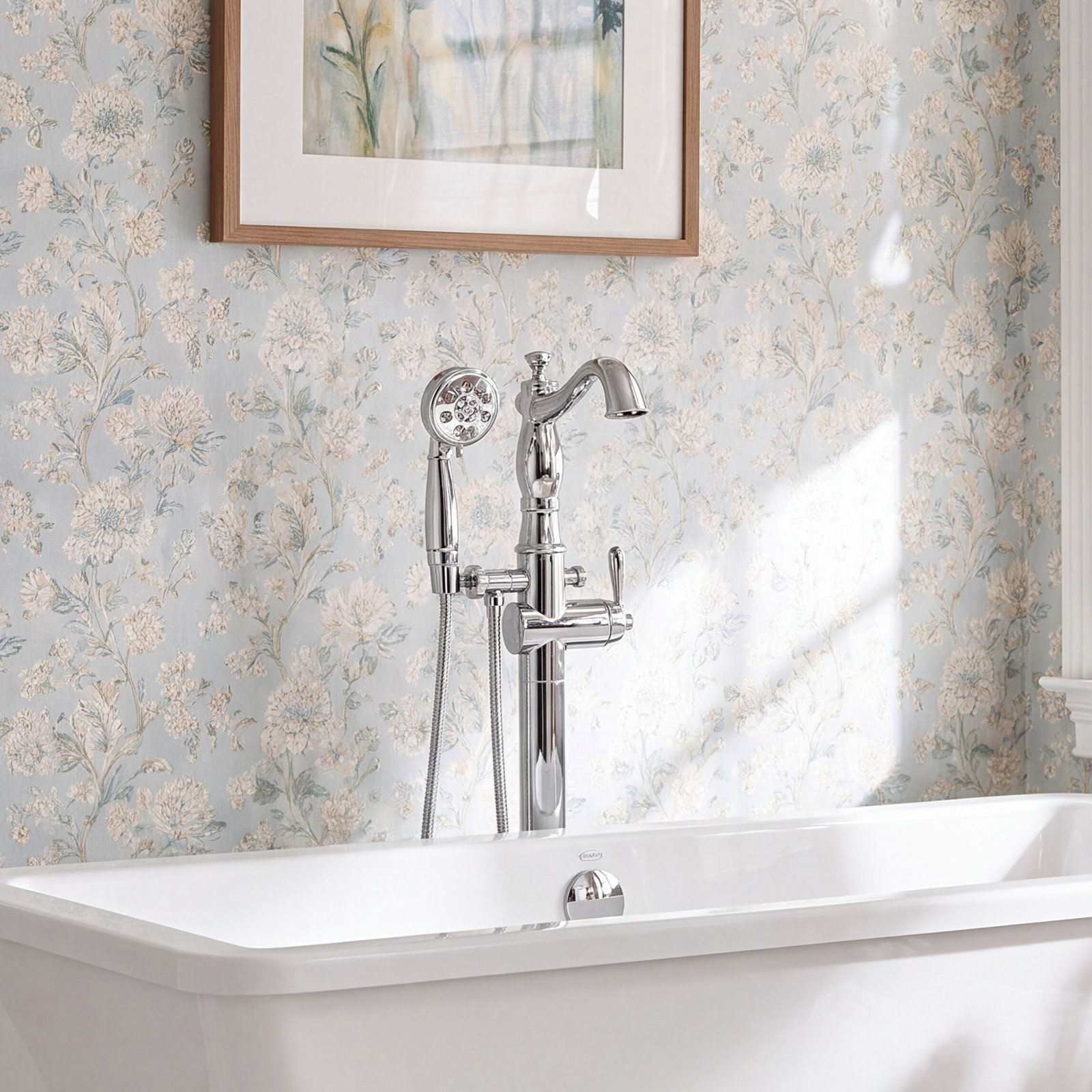 Cassidy™ Freestanding Clawfoot Tub Faucet, Chrome