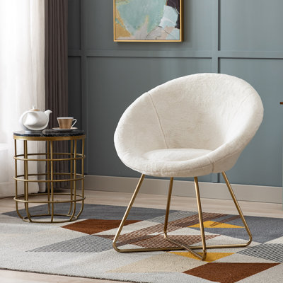 Upholstered Barrel Chair