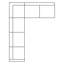Canapé modulaire d'angle en lin de 117 po de largeur Huskins-1957782604