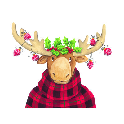 " Christmas Moose " by Diane Kater
