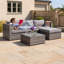 Napoli 4 Seater Rattan Corner Sofa Set