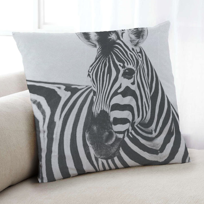 Coussin 8 animaux, Microsuède