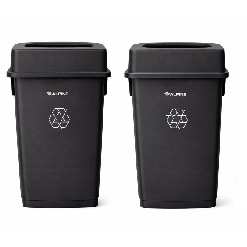 Poubelle commerciale de 23 gallons avec couvercle
