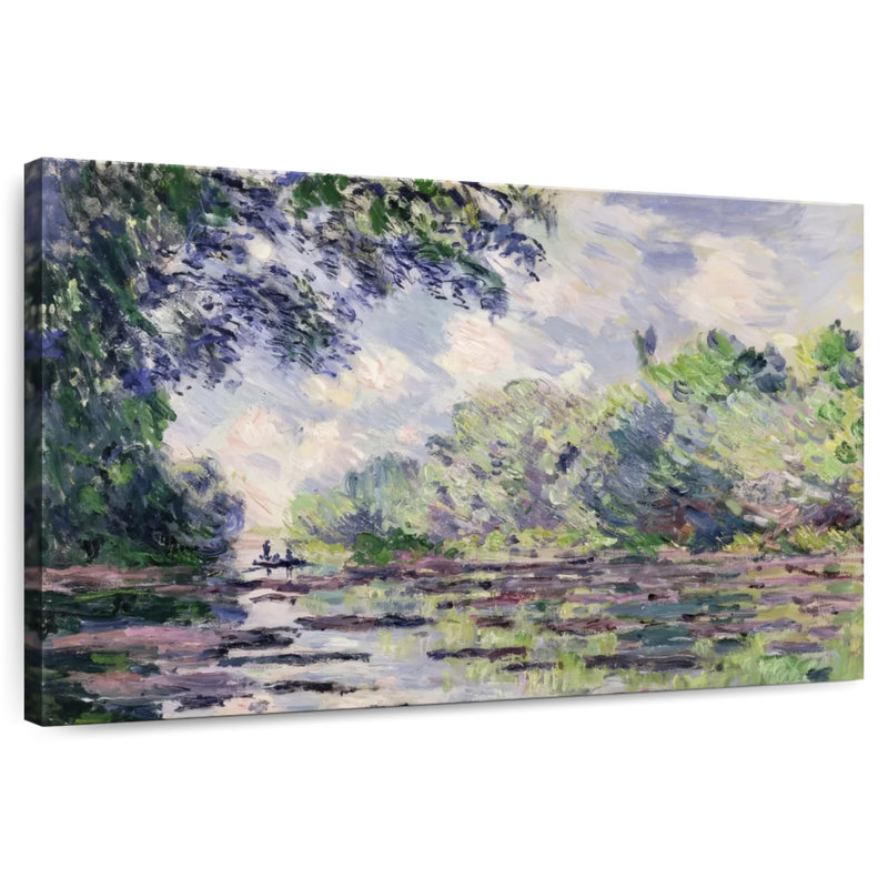 Alvord, section de la seine près de Giverny, H 16 po x l 24 po