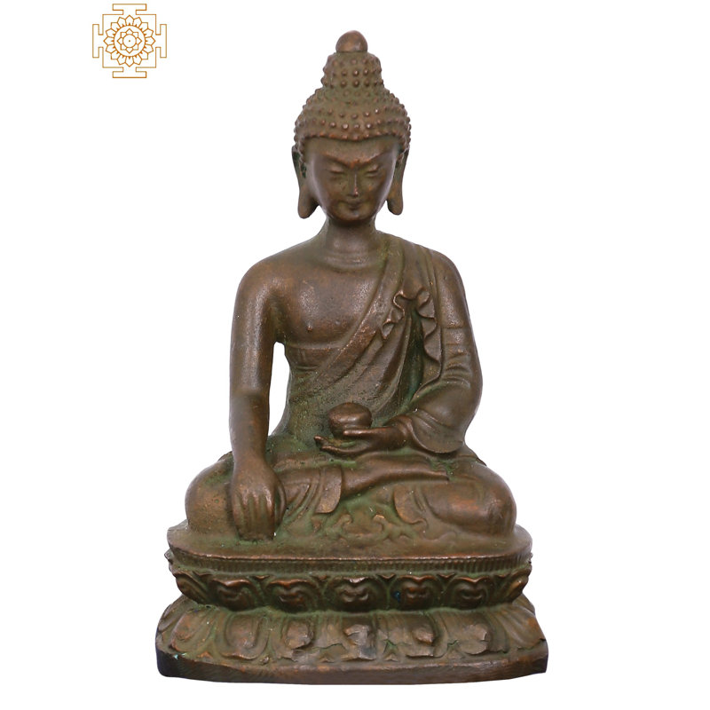 Petite figurine Madhuchista Vidhana de Bouddha Gautam