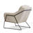 Mercutio 29" W Polyester Lounge Chair