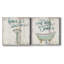 Relax Sink - ensemble de 2 reproductions sur toiles tendues-184646348
