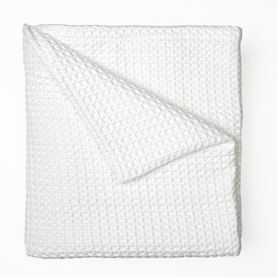 Couverture en coton Waffle Weave