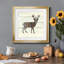 Woodland Deer - Cadre photo, reproduction d'art sur papier-1406809913-1406809906