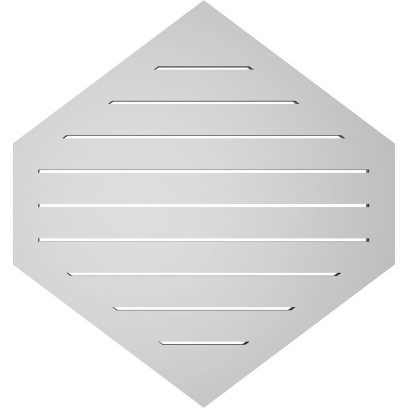 Pente verticale verticale en uréthane 9 pi, H 1,5 po x l 30 po x L 32 po