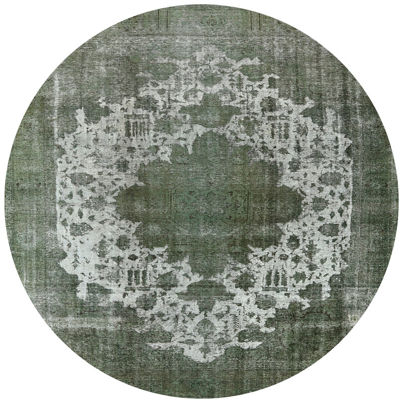 Henri Oriental Indoor Rug, Round 4'