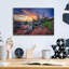 «Bristlecone Sunset» par Rick Berk, art mural en verre acrylique,-1338766285