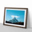 Fishtail Mountain in Nepal in Abstract - Picture Frame Graphic Art Print-55730846-55730847