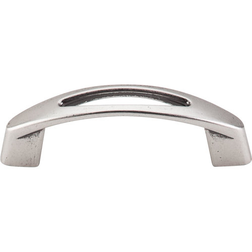 Verona Bar Pull, Pewter Antique, 3" Center to Center