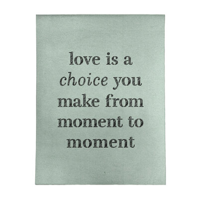 Quotes Chenille Indoor Rug