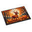 Tapis d'intérieur ou d'extérieur rouge Pinscher miniature-1122329381