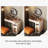 Claria High-quality Makeup Vanity set, Glass Top,Expandable, Corner,Includes makeup stool,Very easy to assemble-1004630678