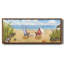 Plage pour deux - toile encadrée-2063066809
