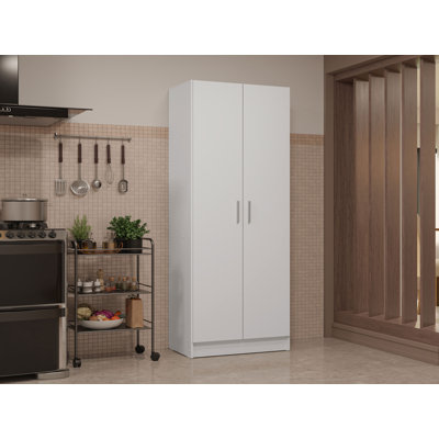 Latitude 2-Door Pantry Storage Unit with 5 Utility Shelves