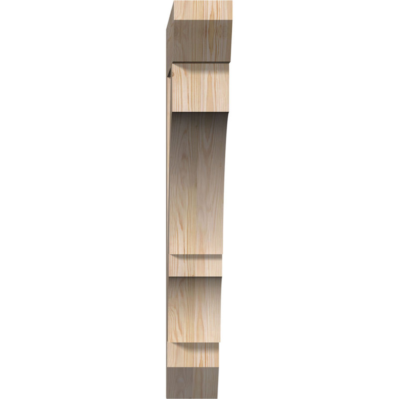 H 5,5 l, Sapin de Douglas lisse, L 5 1/2 po x P 34 po x H 40 po