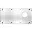 Grille d'évier en acier inoxydable pour évier simple 33 po Diamond