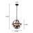 Balfe 4 - Light Wood/Black Pendant