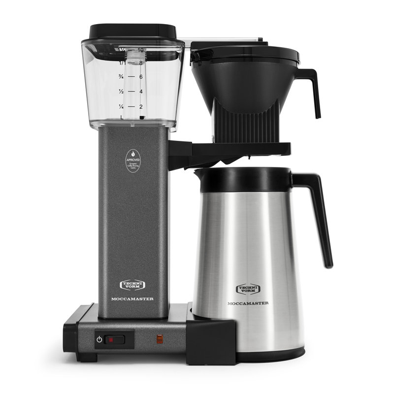 Cafetière à 10 tasses Moccamaster, Gris pierre