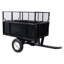 Chariot à benne en acier avec capacité de 750 lb et lit de 22 pieds cubes