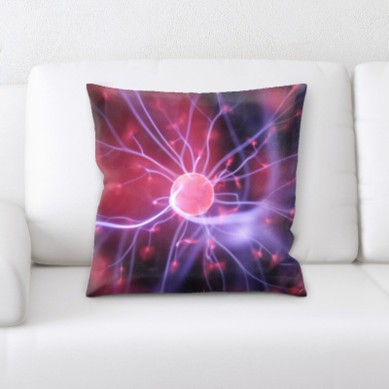 Microsuede Throw Pillow
